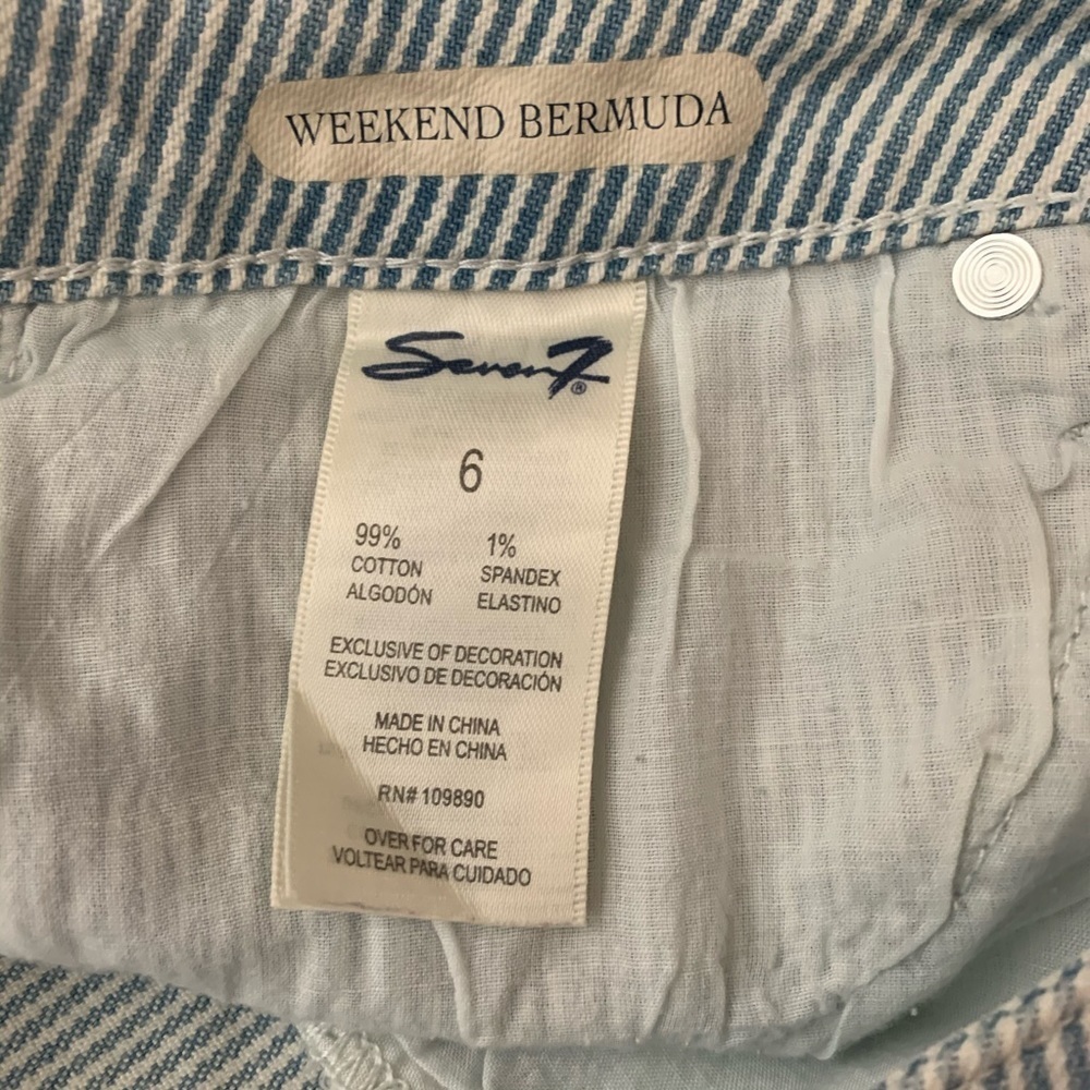 Seven Jeans Distressed Weekend Bermuda’s - Picture 4 of 8